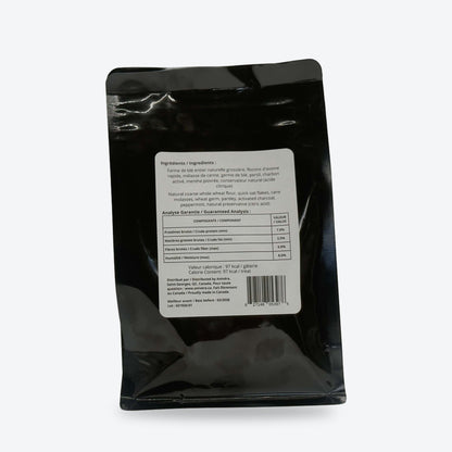 Biscuit à la menthe, grand format 300 g : emballage, face arrière