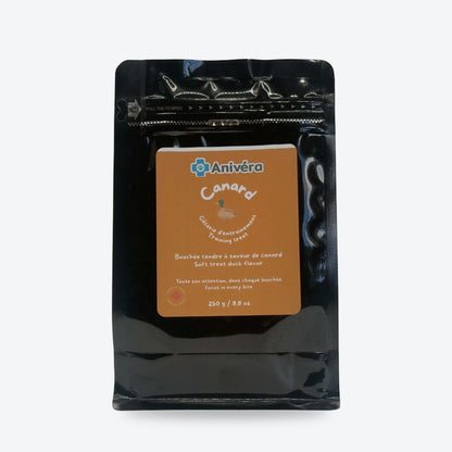 Duck training treat: bag, front