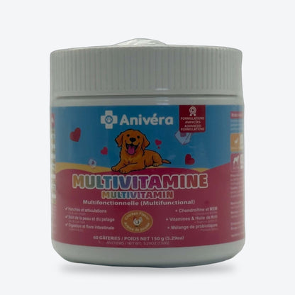 Gâterie multivitamine : pot, face avant