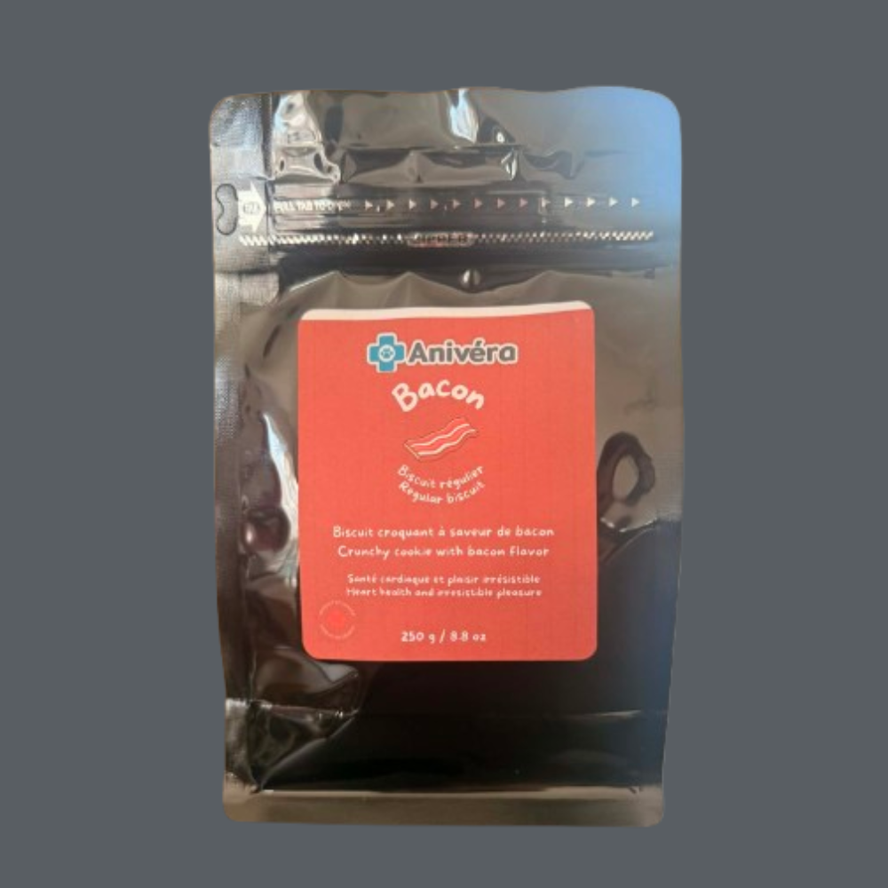 Biscuit croquant à saveur de bacon